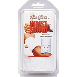 Unique Sports Hot Glove Baseball Wrist Shield, White