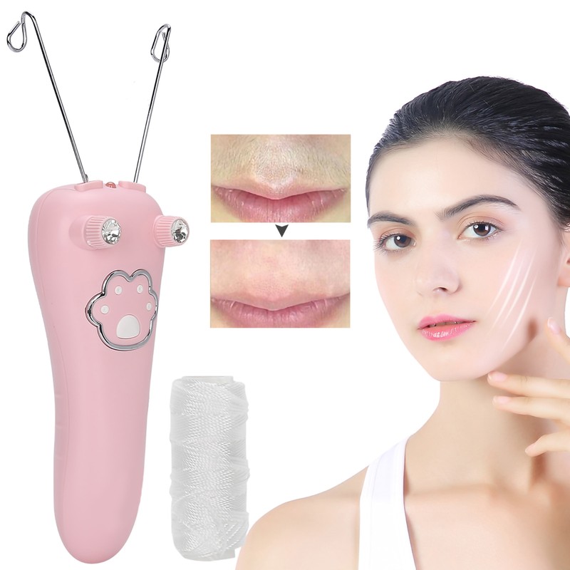 Electric Cotton Thread Epilator Body Hair Remover Threading Device Physical
