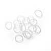 Salon Care Clear Rubber Bands (400 Count)