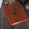 TheAntiq Tan B5 Journal Cover for Field Notes - Leather