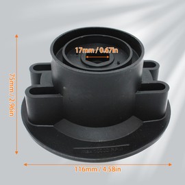 ZAMDOE Trimmer Head for Stihl Strimmer FS38 FS40 FS45 FS46 FS50 FSE60 FSE71 FSE81 AUTOCUT C 5-2/4006 710 2105, for Viking TE600 TE700 TE1000 Electric Grass Trimmer, Replace 4006 710 2103 4006 710 2106