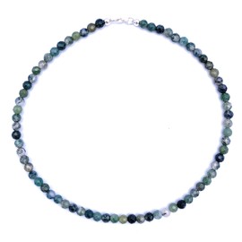 schoener-mineralienschmuck edelsteinschmuck Mother: Moss Agate (Delicate, 6), Gemstone, Agate