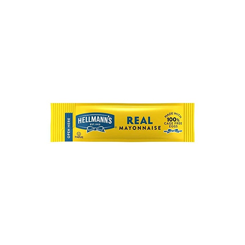 10 pack - Hellmann's REAL-Vraine Mayonnaise, 3/8 oz packets