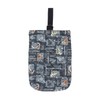 Takanami Create Quilted Shoe Case, Jurassic World, Black [130560] Kindergarten