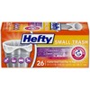 Hefty Hefty Small Garbage Bags, Flap Tie, Lavender & Sweet