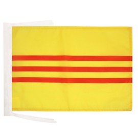 AZ FLAG South Vietnam Flag 18'' x 12'' cords - Vietnamese SMALL flags 30 x 45cm - Banner 18x12 in