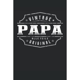 Papa Notizbuch (liniert) Vatertag Lustiges Vater