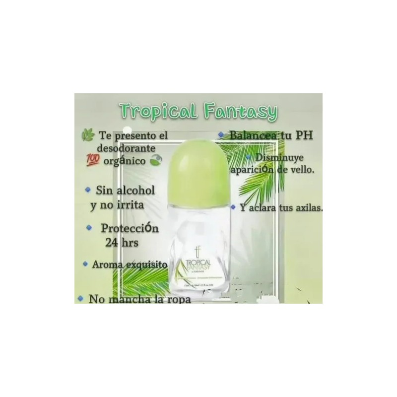 Desodorante Para Dama Terramar Fragancia Trtopical Fantasia Tropical