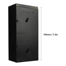 LED Solar House Number Light doorplate Door Address Light Address Sign LED Lighted Up Outdoor Plaque for Home(number 7)