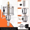 METALLIXITY Hole Saw Kit 48mm (1-57/64"), 4241 High Speed Steel