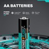 POWER FLASH AA Batteries with Fresh Date - 100 Count