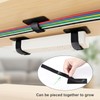 Silcpall Cable Management Under Desk, 20 Pair Cord Organizer Straps