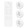 NineLeaf Remote Control Outlet Plug with Countdown Timer, Remote Switch