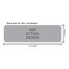 StickerTalk Disabled Driver Magnet, 10 inches by 3 inches