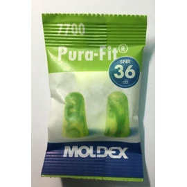 10 pairs Moldex Pura Fit 7700 ear plugs, SNR= 36db, hearing protection