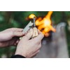 WIKA Fire Steel, Fire Starter with Waterproof Aluminium Tinder Box,