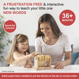 Spinning Speller - Expansion Pack - Wooden Spelling Game - Frustration-Free Montessori Learning Letters Educational Games for Kids - Combines ABC Blocks Puzzle & Flashcards into Easy Fun Activity