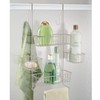 iDesign The Metalo Collection Over-The-Door Hanging Shower Caddy Organizer, 22.7"