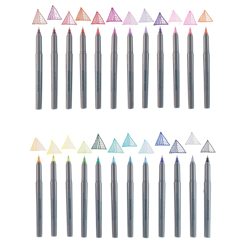 Art Alternatives Permanent Marker, Extra-Fine, Caramel - 1.2mm Felt Nib