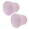 2PCS European Style E14 Lamp Shade Pink Lampshade for Chandelier