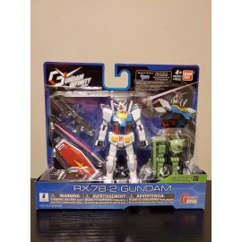 BanDai Gundam Infinity Series: RX-78-2 GUNDAM 4" Action Figure - +Zaku