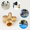 3 Way Check Valve Male Thread 3-Way Brass Air Compressor