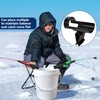 4 Pcs Bucket Rod Holder- Ice Fishing Rod Holder- Ice