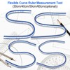 Curve Runner Ruler Flexible Curve Ruler Curved Ruler Measurement Tool