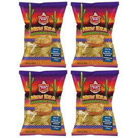Better Made Special New Era Restaurant Style Tortilla Chips 4 x 11oz Bags - Gluten Free - Stone Ground Corn - Family Owned in Detroit Since 1930 - Snacks - Nachos - Great with Salsa & Guacamole