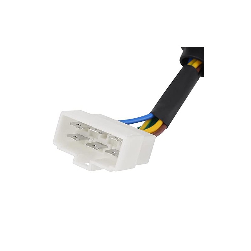 IInterruptor de encendido con tecla, 6 cables de inicio de