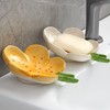 Flower Soap Dish Ceramic Soap Dish with Drain Cute, Embellishments