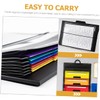 Operitacx Sheet Folder Organizer Reinforced Handles Wall Hanging File Organizer