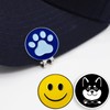 Adhere Golf Marker Magnetic Logo Ball Mark Cute Cat Dog