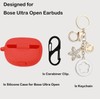 Case Compatible with Bose Ultra Open Earbuds (2024), Soft Silicone