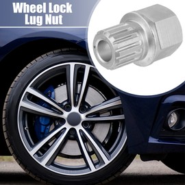 A ABSOPRO Anti-Theft Wheel Lock Wheel Nut Screw Removal Key 60/15PT