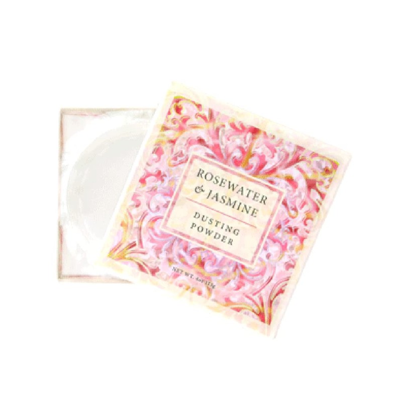 Greenwich Bay Luxury Dusting Powder w/puff (Rosewater & Jasmine)