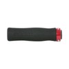 Sram Locking Grips Contour Foam 129mm Black With Single Red