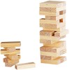 Playtastic Wooden tower game: Wobble Tower Skill Game with 48