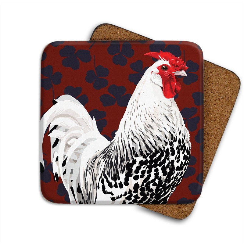 Leslie Gerry Animal Coasters, Set of 4