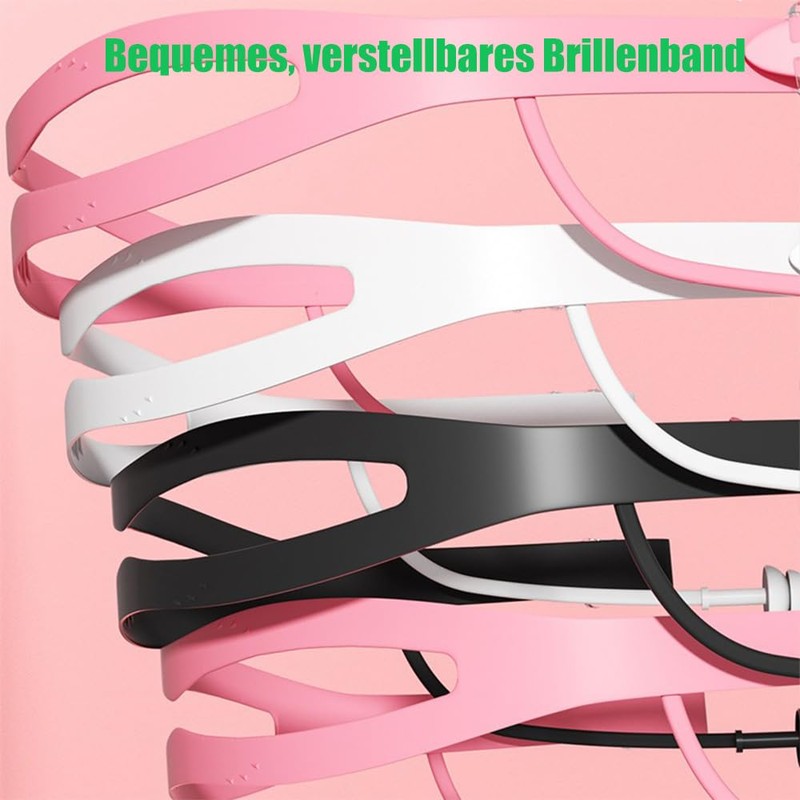 HSTWODE Swimming Goggles with Prescription 180° Panorama Swimming Goggles, Glasses