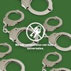 Shoke Genuine Police Handcuffs - Chain Lock with Lock -