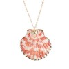 Glamor Theory Boho Beach Vibes Shell Necklace, Women's Summer Vacation