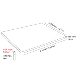 Swivel Carbon Fiber Tray Table for Valencia Home Theater Chairs – Slim, Durable Side Table for Snacks & Devices (New Edition)