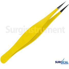 surginstruments Surgical Tweezers for Ingrown Hair - Precision Sharp Needle Nose Pointed Tweezer