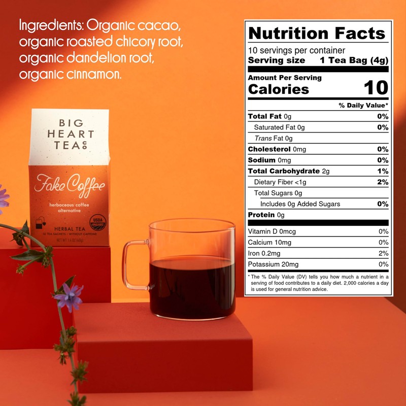 Fake Coffee, 10 ct teabags