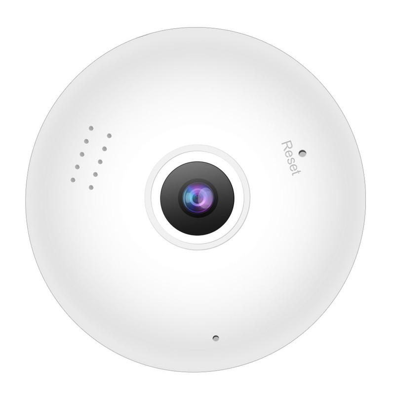 1.3MP 960P HD Wifi Panoramic Light Bulb Camera Home Security