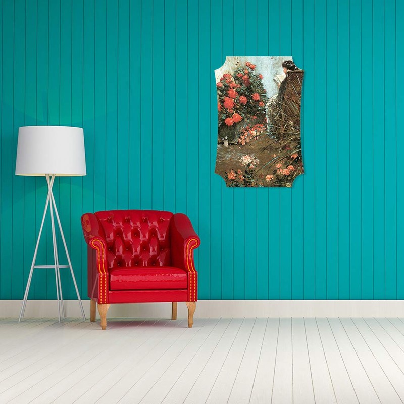 Fastasticdeals Vertical Home Decor Wall Sign The Garden in Villiers