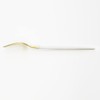 Kuchipol GOA White Matte Gold Dessert Fork