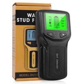 Leitungssucher Kabelfinder Leitungsfinder Wand Stud Finder Ortungsgerät, 5 in 1 Leitungssuchgerät Stromleitung Wanddetektor Scanner Detektor für Holz Eisenmetalle Kabel Metall