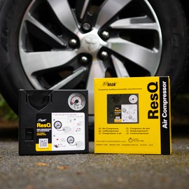 AirMan ResQ Tyre Inflater 15A for Car, Bicycles, Motorcycles, and Other Inflatables Portable